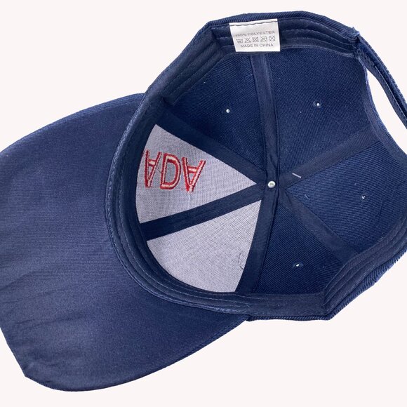 Variety To Go Canadian Baseball Hat/Cap, Adjustable Sports Hat (1008 Navy) - Picture 6 of 6